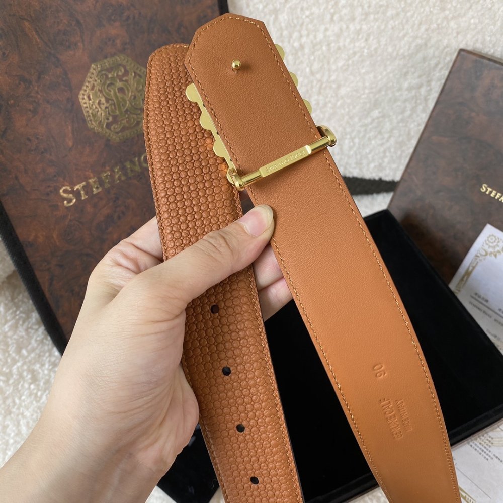 Ремінь шкіряний 38 мм фото 8