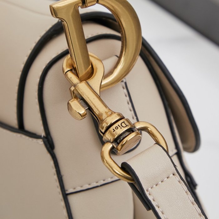 Сумка кожаная женская Dior Saddle 24 см фото 6