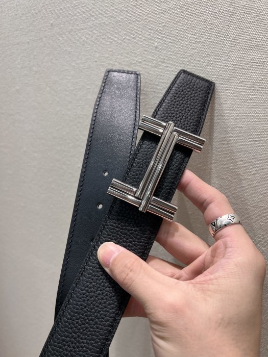 Belt leather 3.8 cm