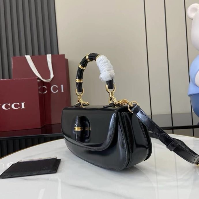 Сумка жіноча Gucci Bamboo Diva 26 см фото 8
