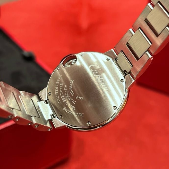 Годинник наручні жіночі Cartier Ballon Bleu W4BB0016 33 мм фото 6