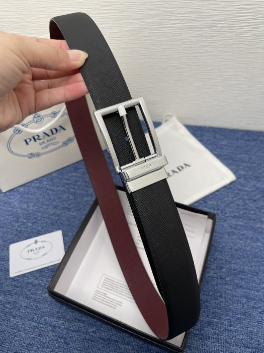 Belt leather 3.8 cm