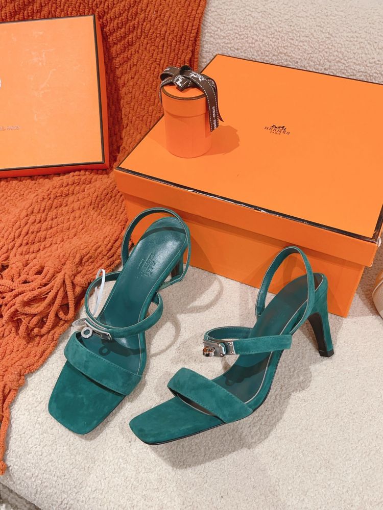 Босоніжки Hermes Glamour на підборах 7.5 см фото 2