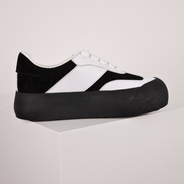 Sneakers Maison Margiela Panelled Platform Low Top Sneakers фото 7