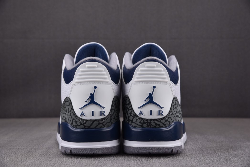 Кроссовки Air Jordan 3 Midnight Navy CT8532-140 фото 5