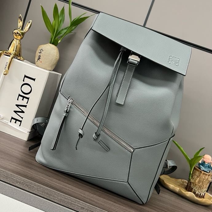 Backpack leather Puzzle 33 cm