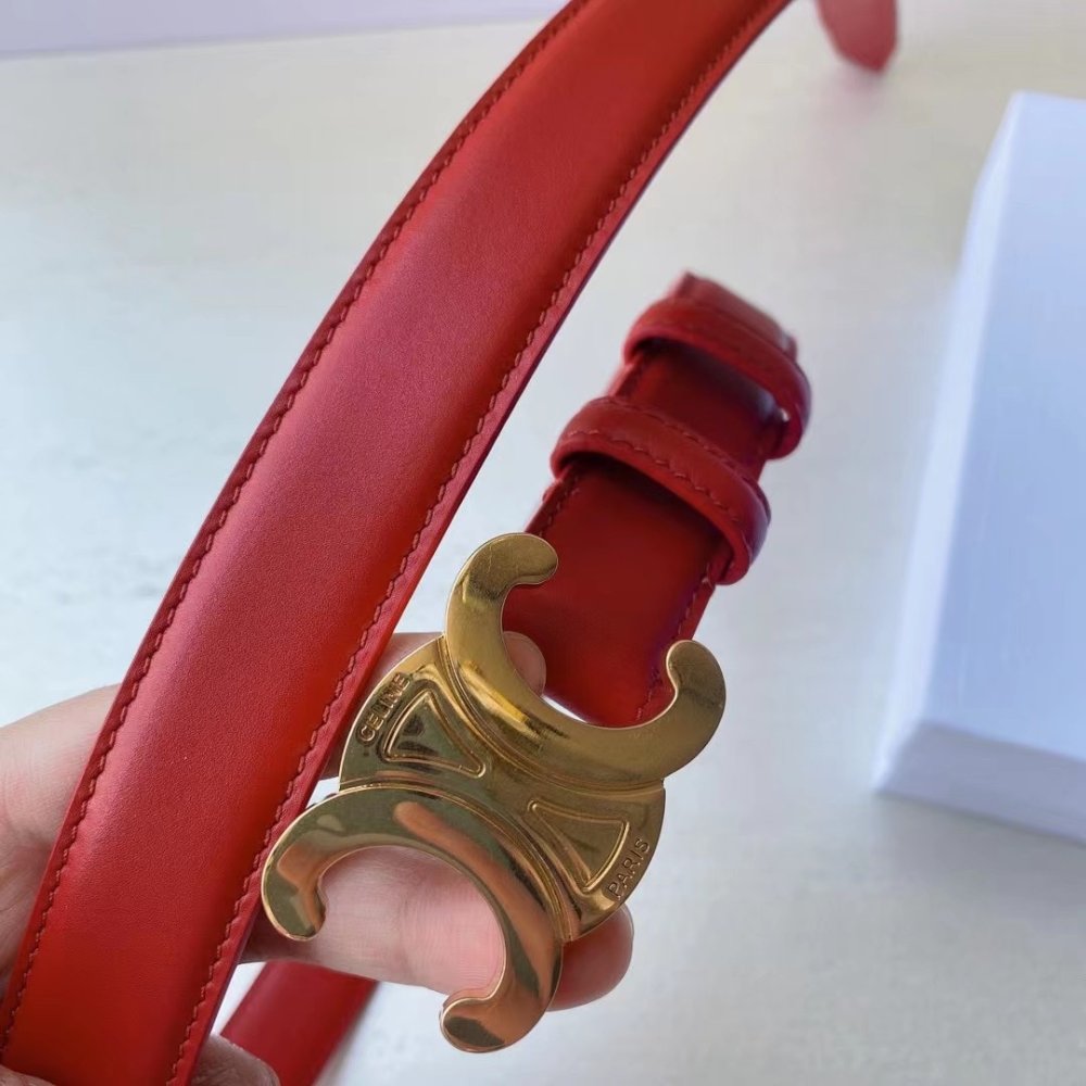 Ремень кожаный 25 мм фото 2