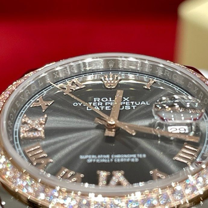 Часы наручные ROLEX DATEJUST 36 сталь Oystersteel фото 4