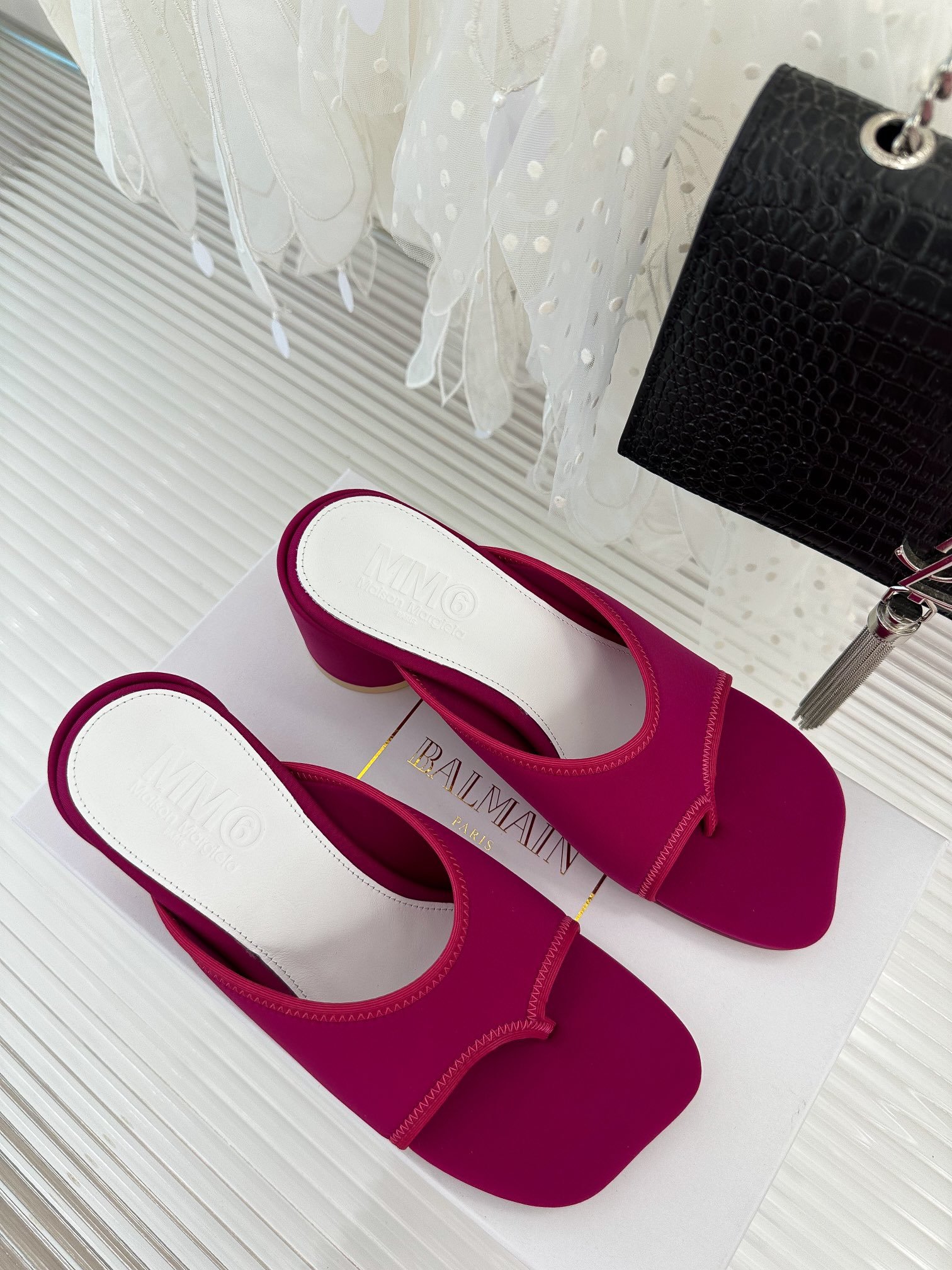 Sandals maroon фото 3