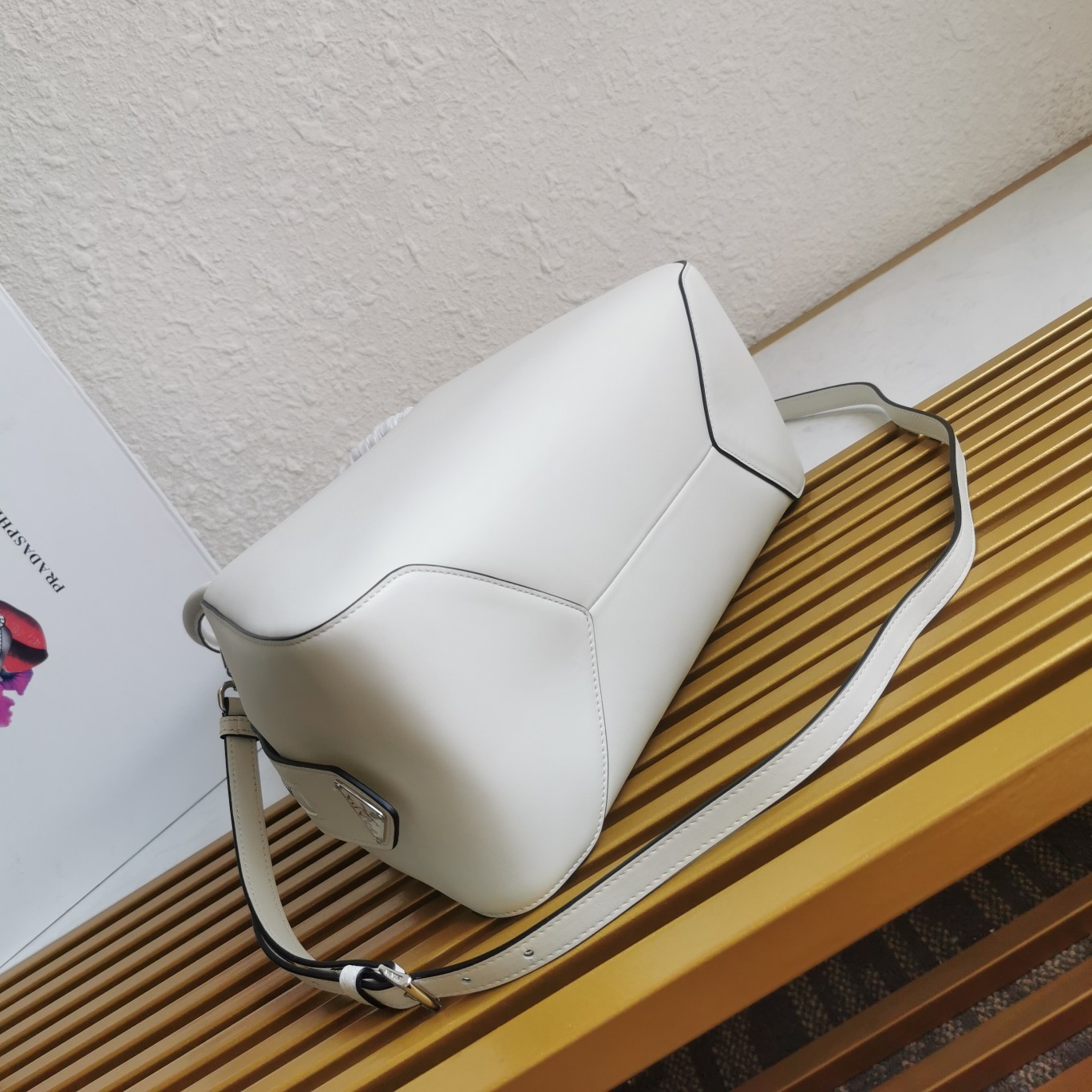 A bag 31 cm, natural leather фото 3