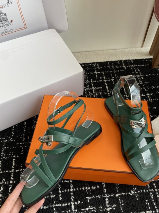 Босоножки Hermes Kelly фото 7