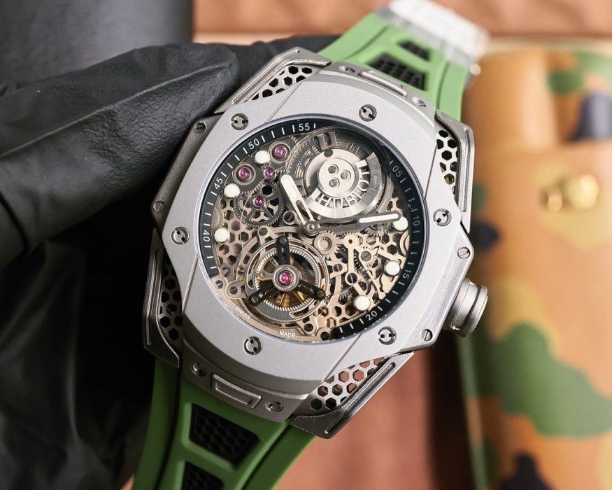 Часы наручные 44 мм Hublot BIG BANG Unico Tourbillon фото 2