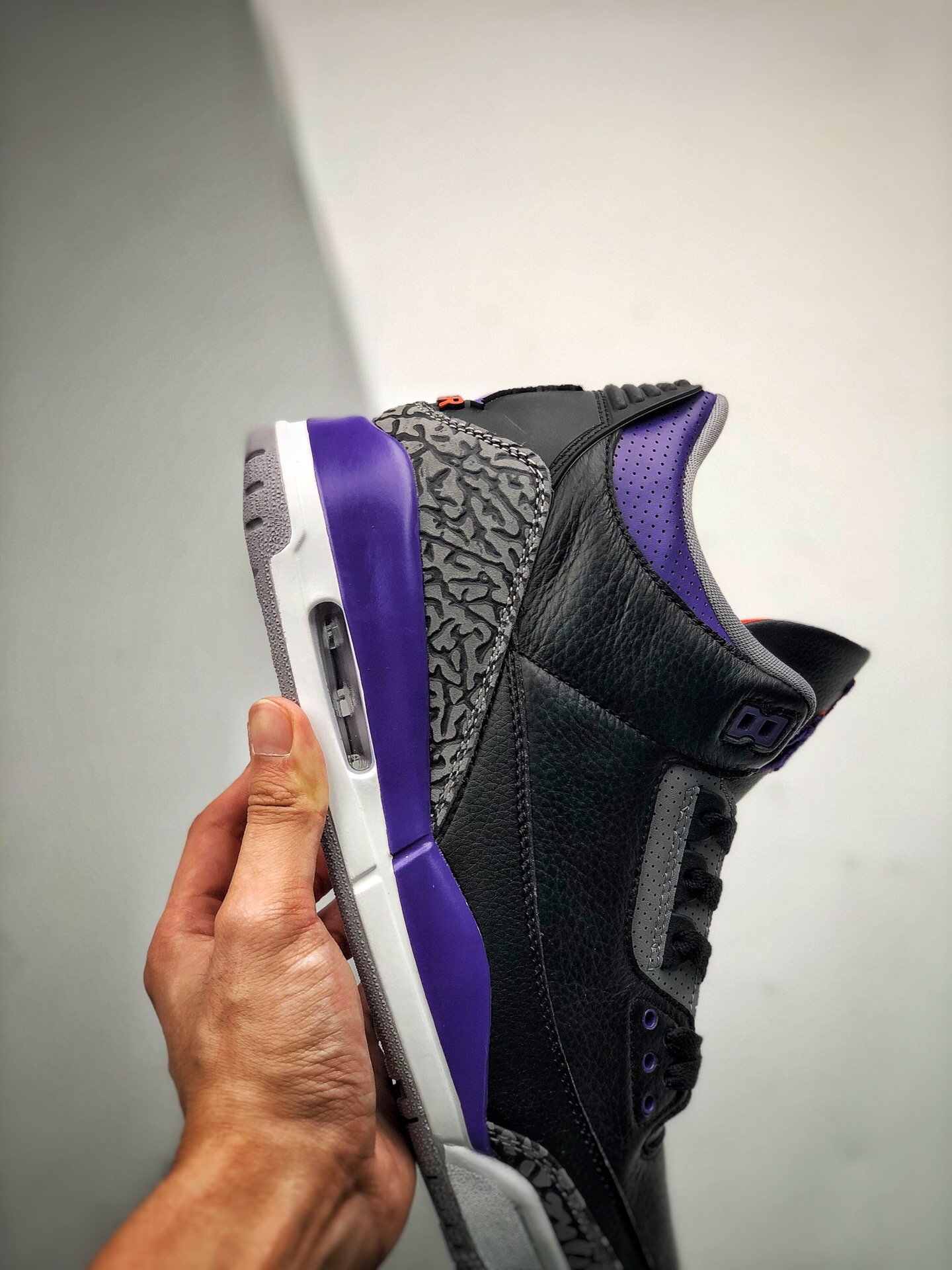 Sneakers Air Jordan 3 Court Purple фото 9