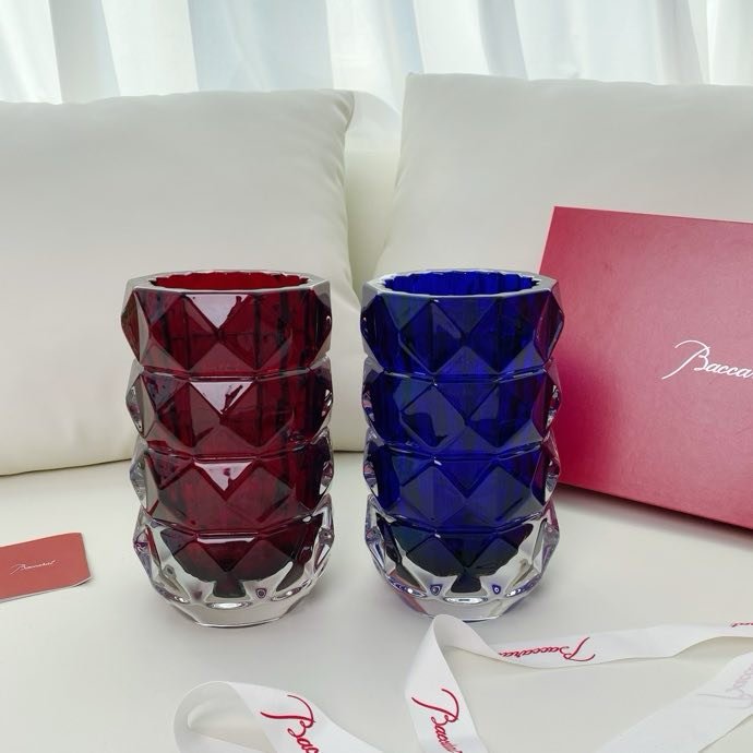 Ваза хрустальная для цветов Бакарат Baccarat 22 см