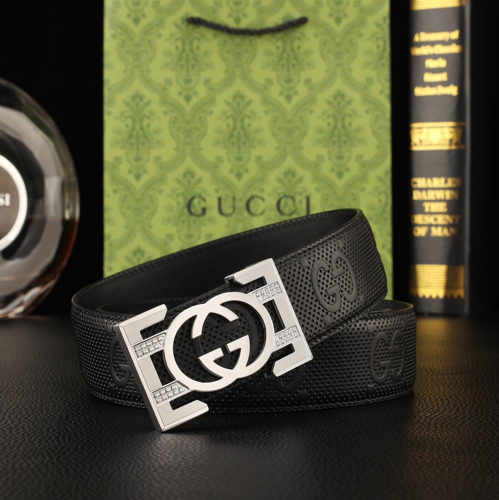 Belt leather 40 mm фото 6