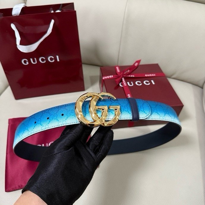 Belt leather 40 mm фото 3