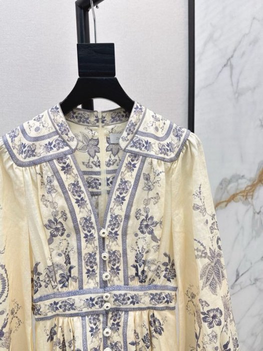 Dress from flower print фото 6