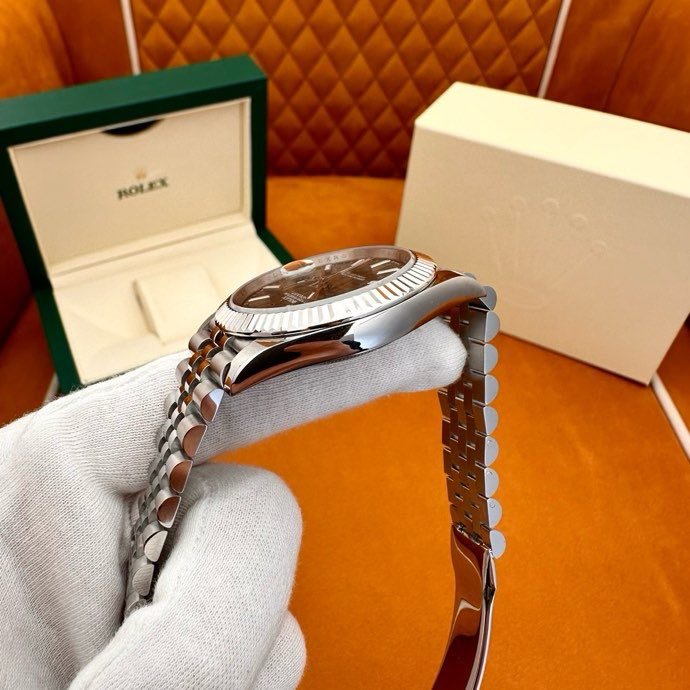 Clock Wrist ROLEX DATEJUST 41 M126334-0030 фото 3