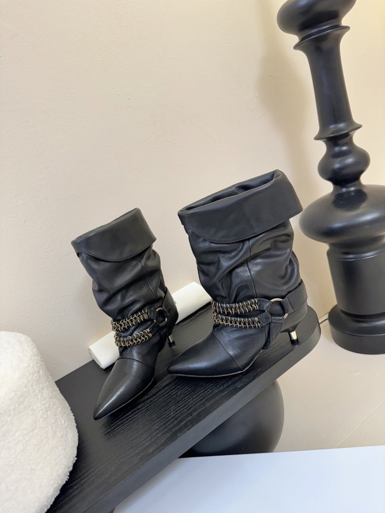Чоботи шкіряні жіночі фото 3