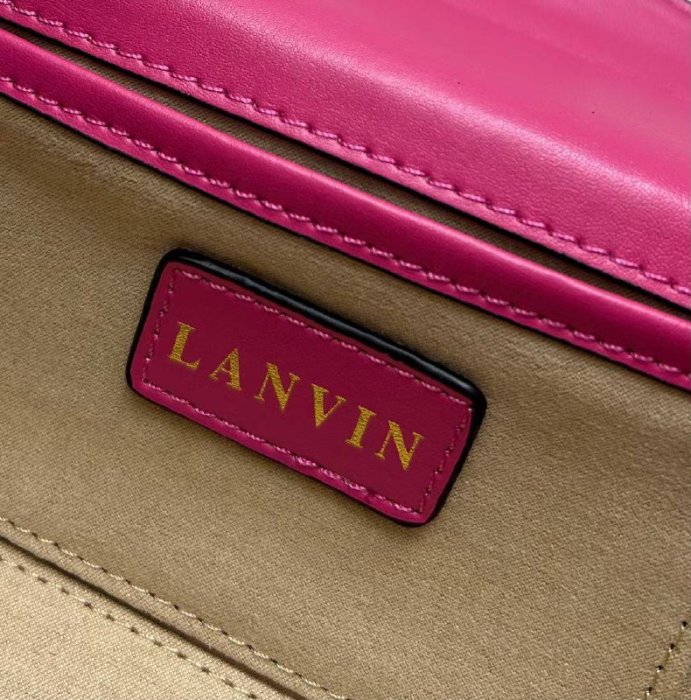 Сумка LANVIN Pencil Cat 27 см кожаная фото 9