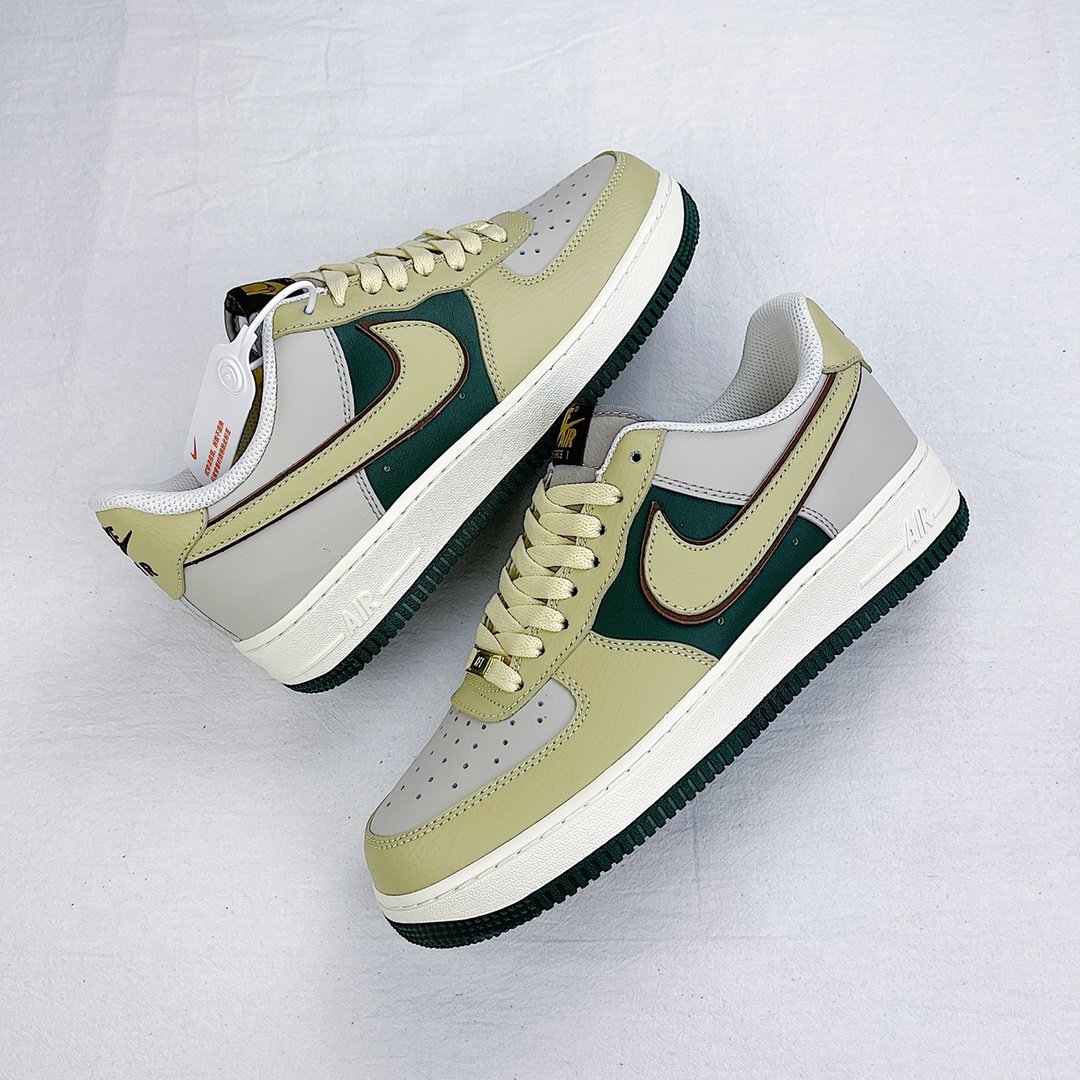 Кросівки Air Force 1 Low Kumquat green LJ8822-333 фото 8