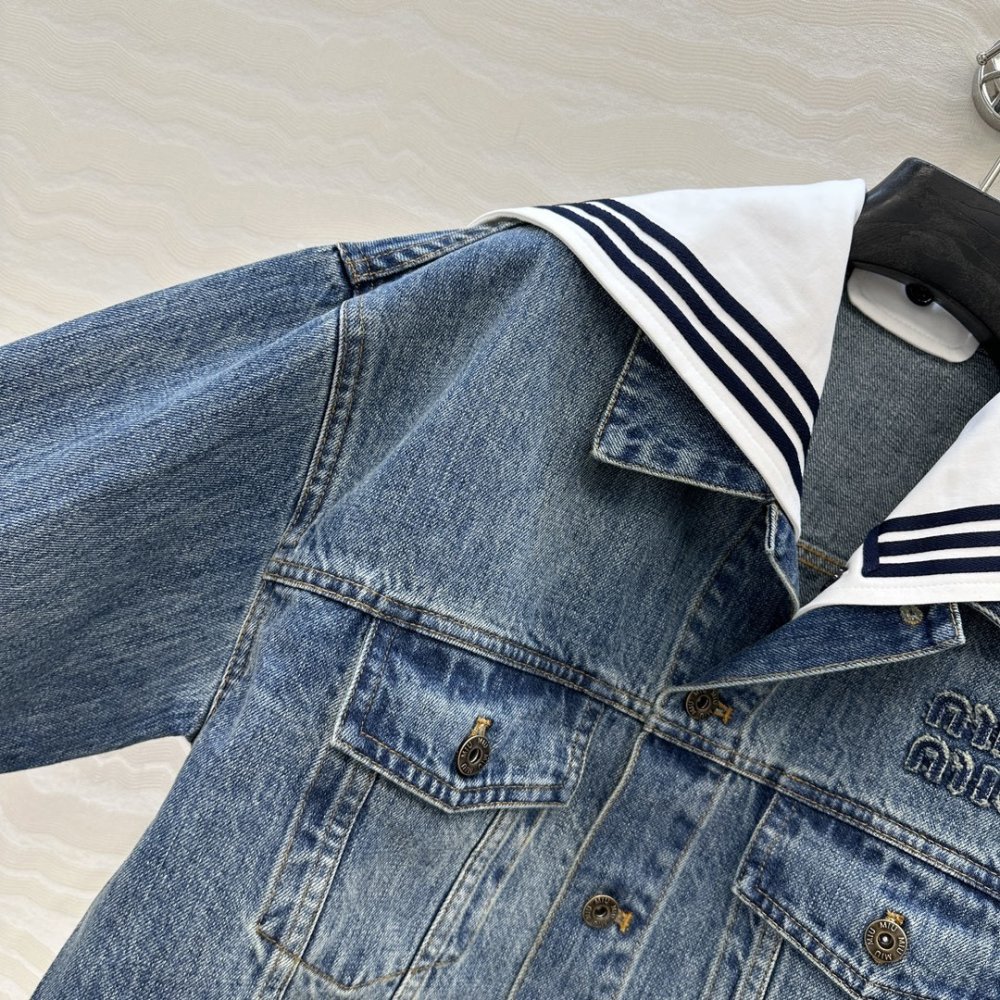 Jacket women's denim фото 5