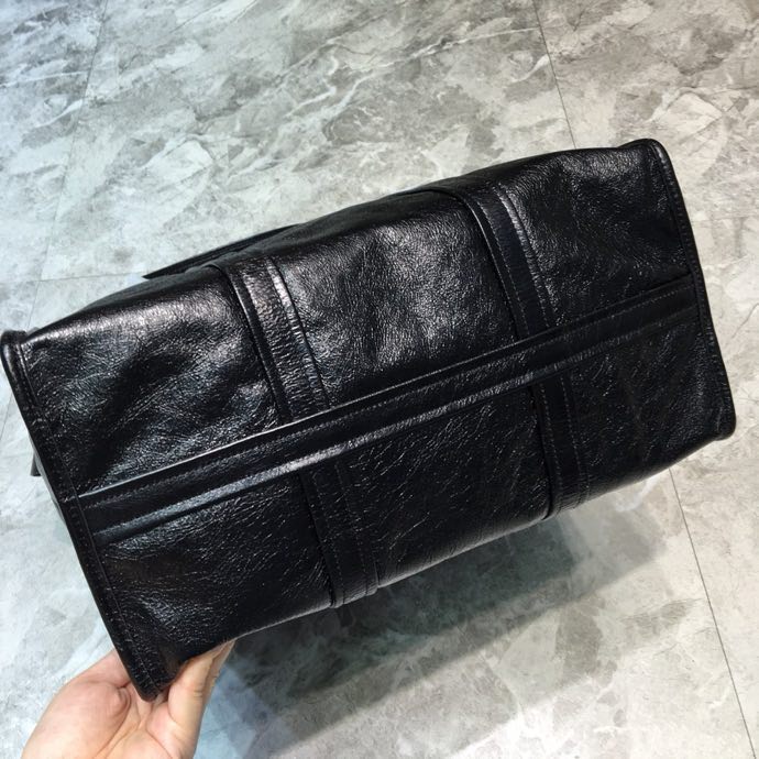 Leather a bag bazar 37x18x35 cm фото 4
