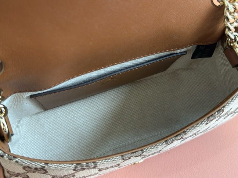 Сумка GG Blondie 21 см фото 9