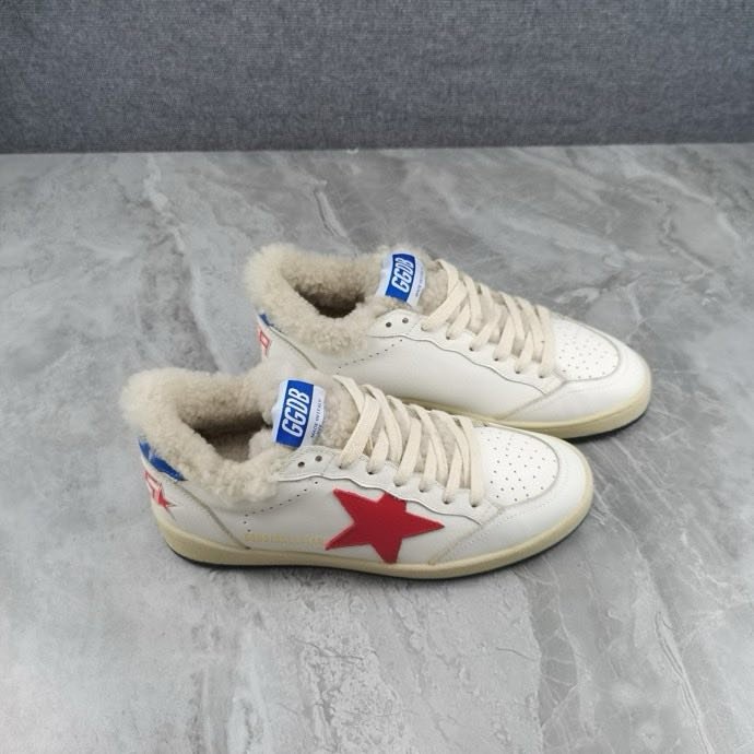 Кроссовки Golden Goose Super Star на меху фото 2