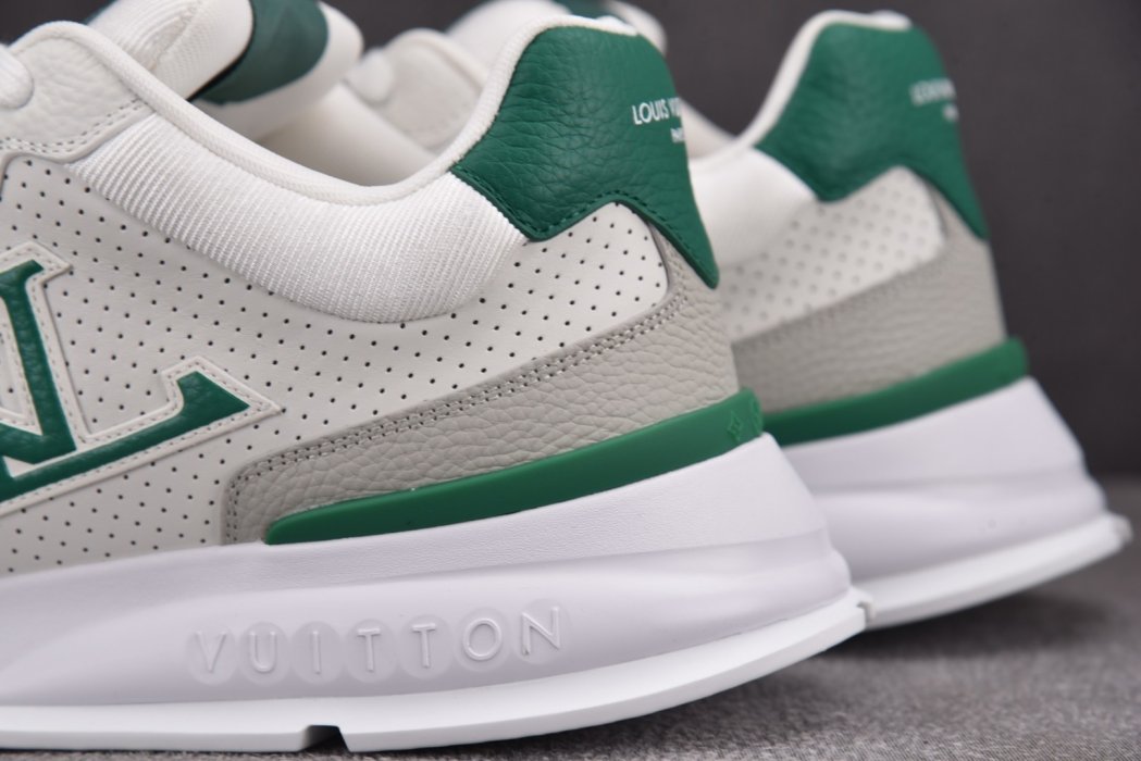 Кроссовки LOUIS VUITTON 2025 Classic White Green фото 13