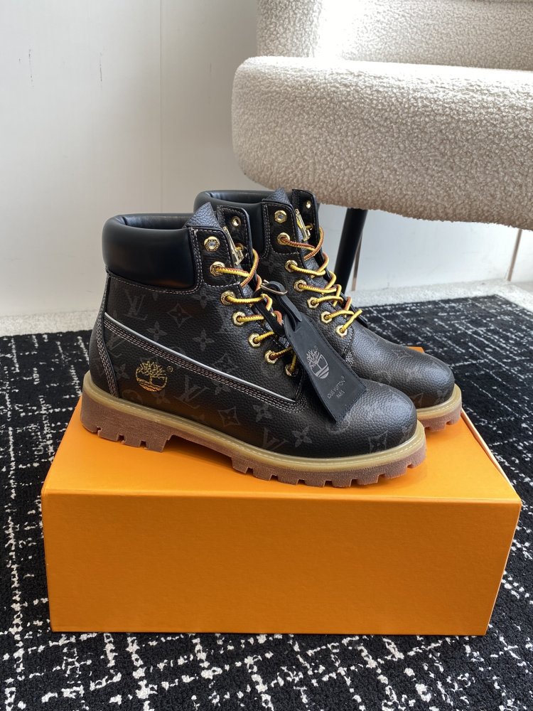 Ботинки женские Louis Vuitton x Timberland фото 2