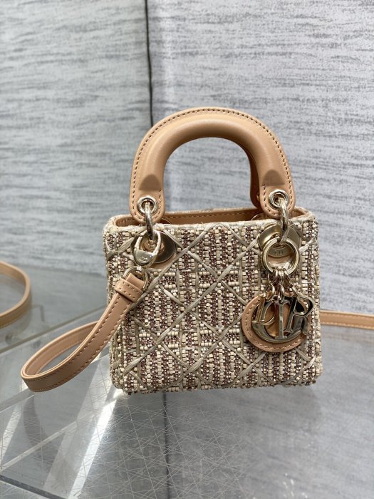 Сумка женская Lady Dior Micro 12 см фото 2