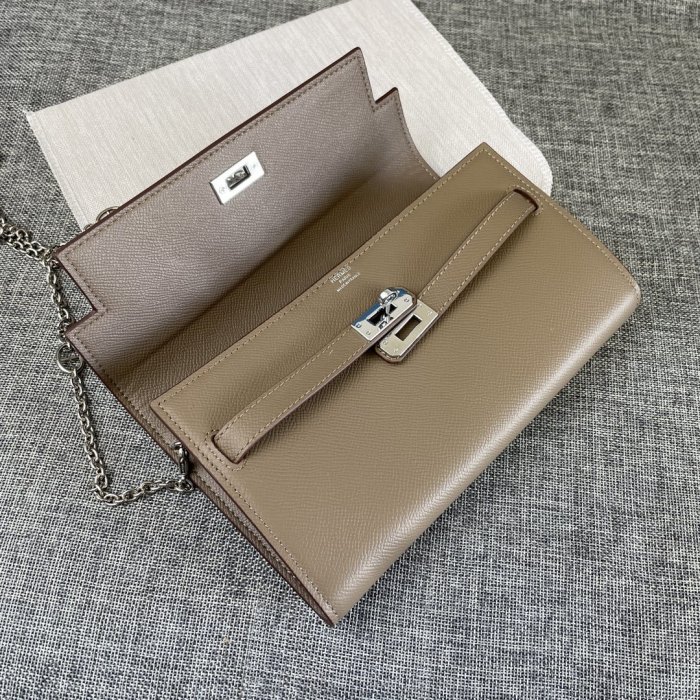 Сумка через плечо Kelly кожаная женская 22 см фото 5