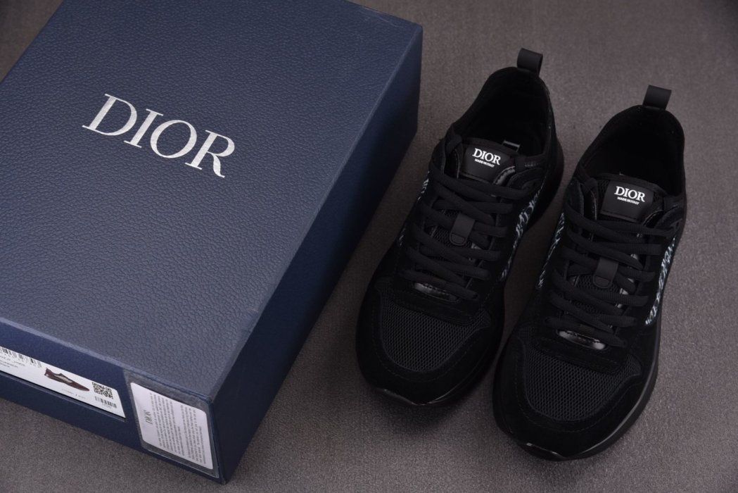 Кроссовки Dior B25 Runner Black фото 7