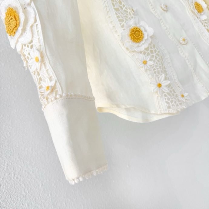 Shirt women's linen фото 8