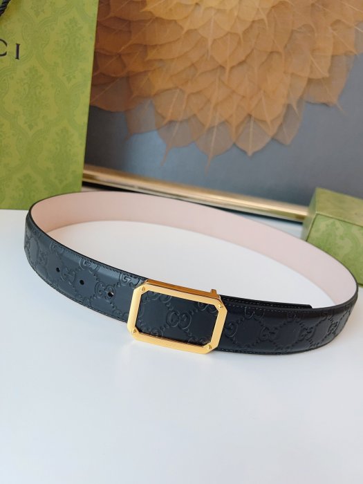 Belt leather 3.8 cm