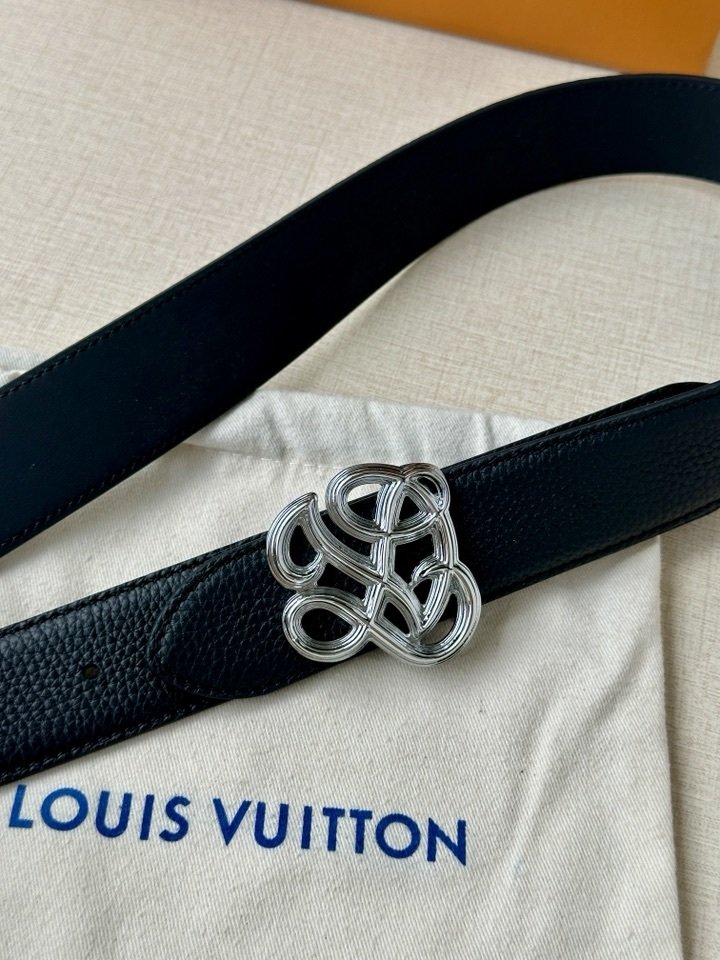 Ремень кожаный 34 мм фото 2