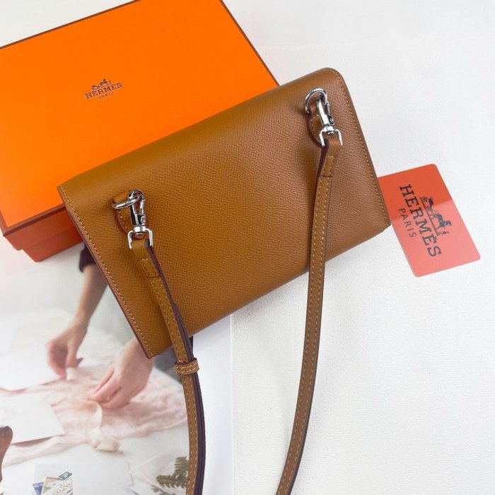 Сумка через плечо кожаная 18 см фото 2