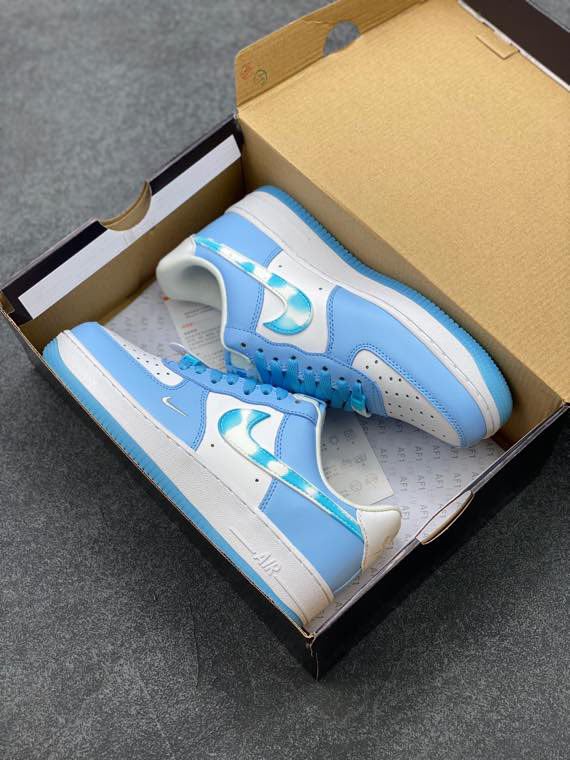 Кросівки  Air Force 1 07 Low White Blue DX2937 фото 9