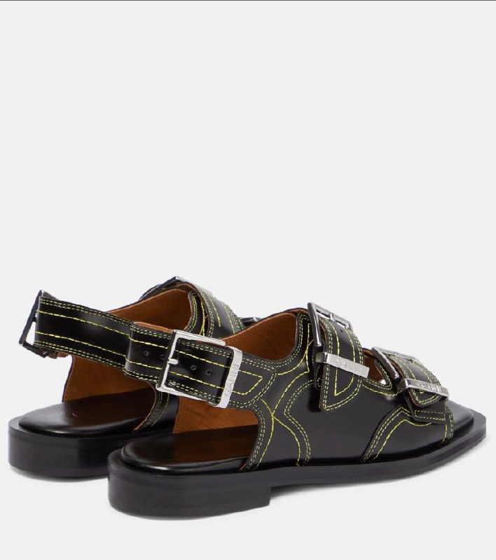 Sandals Muller leather фото 3