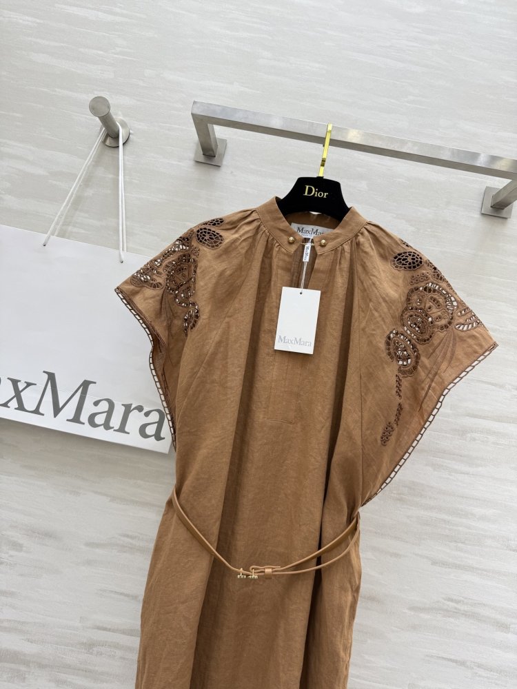 Роскошное льняное платье фото 2