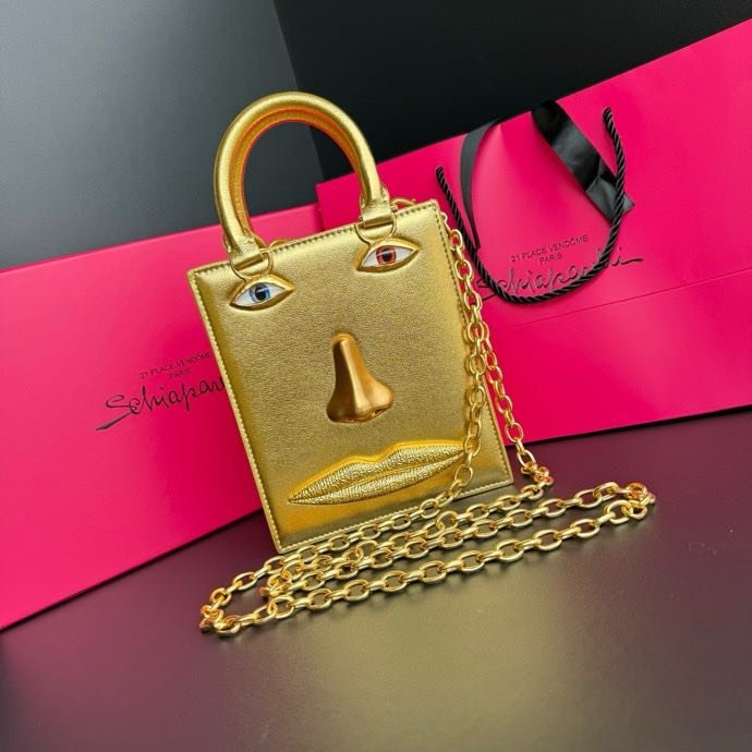 A bag leather women's 15 cm фото 7