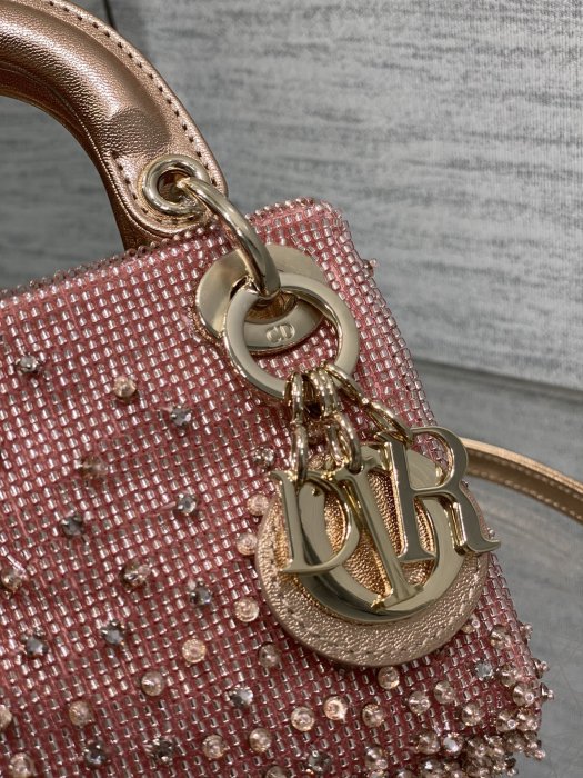 A bag women's Lady Dior Micro 12 cm фото 3