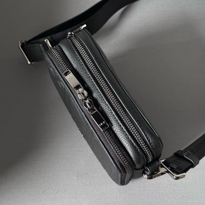 Сумка чоловіча шкіряна 17 см фото 5