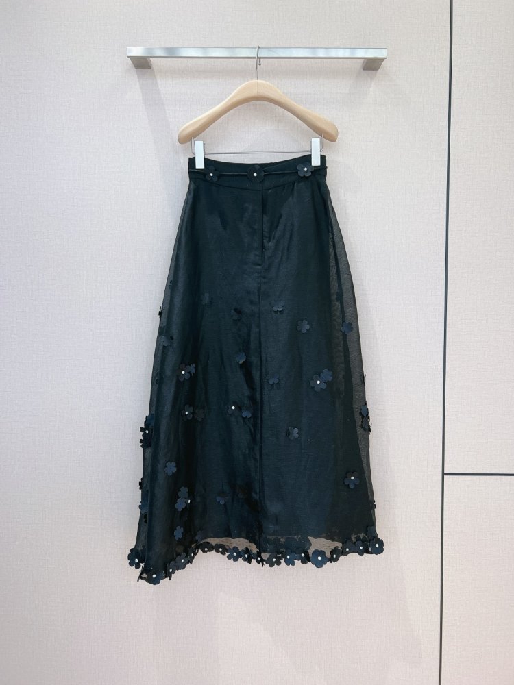 Skirt of silks and flax фото 4