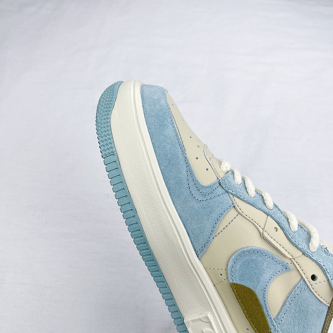 Кроссовки Air Force 1 Retro blue CW6688-805 фото 6