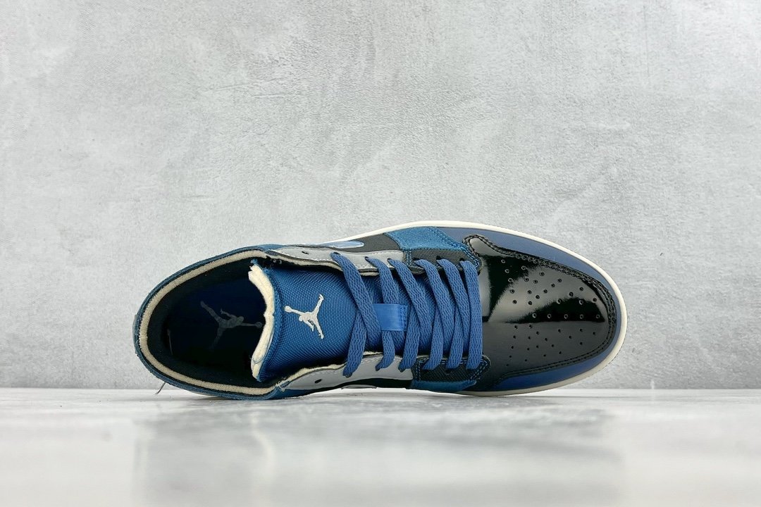 Sneakers Air Jordan 1 Low SE Craft Obsidian DR8867-400 фото 3