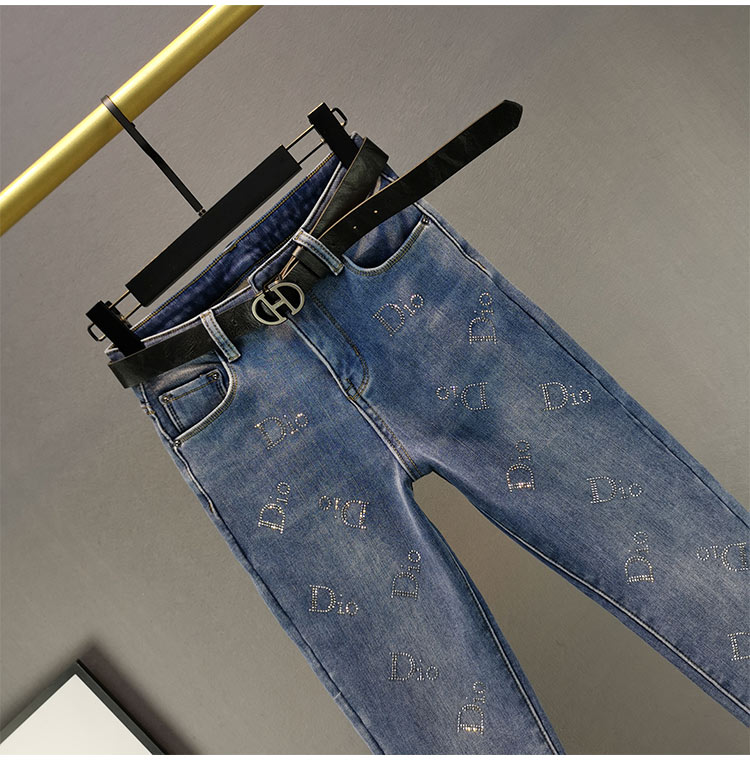 Jeans pencil from high waist фото 3