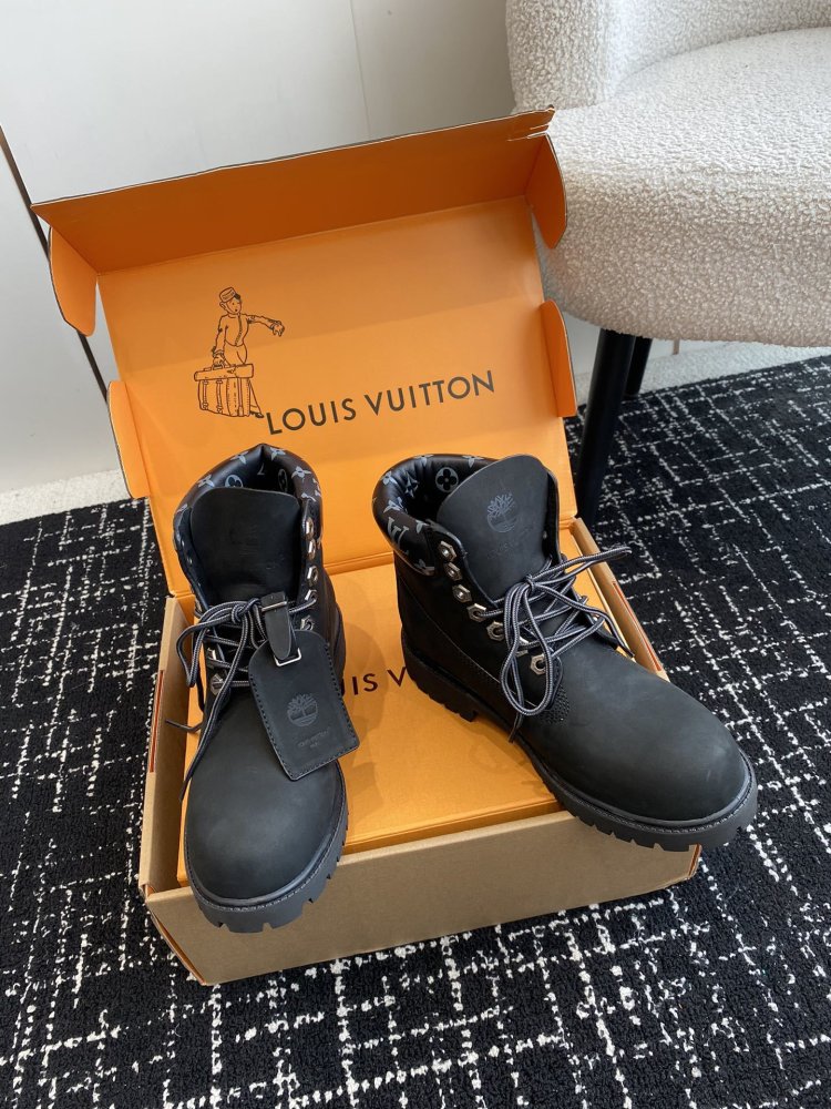 Ботинки женские Louis Vuitton x Timberland фото 3