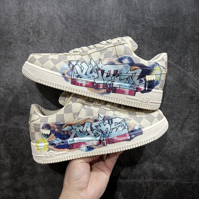 Кроссовки LV x Air Force 1 фото 10